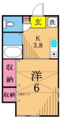 みのりⅡ 間取り図