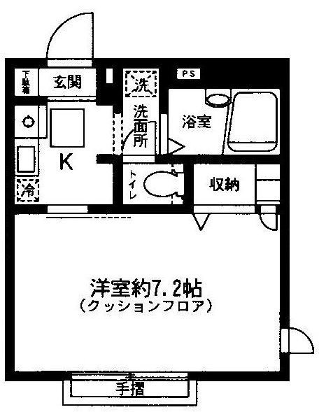 クレール  間取り図