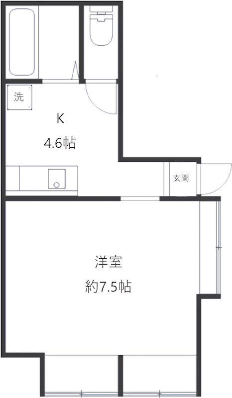 ＰＯＬＡＲＩＳ 間取り図