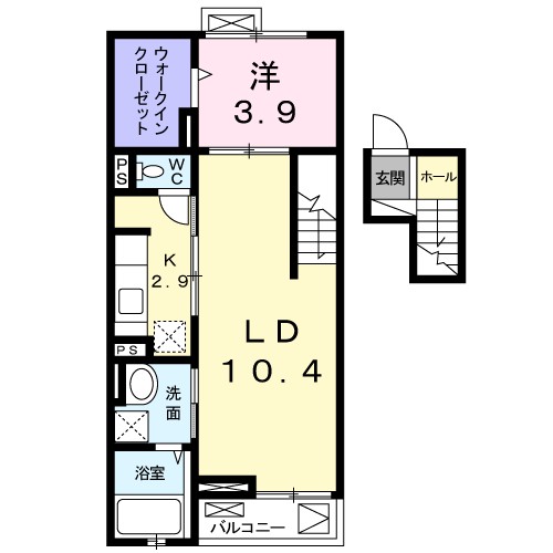 ＥＸＩＶ田園調布（エクシブ 401号室 間取り