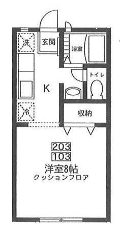 エーデルワイス  間取り図