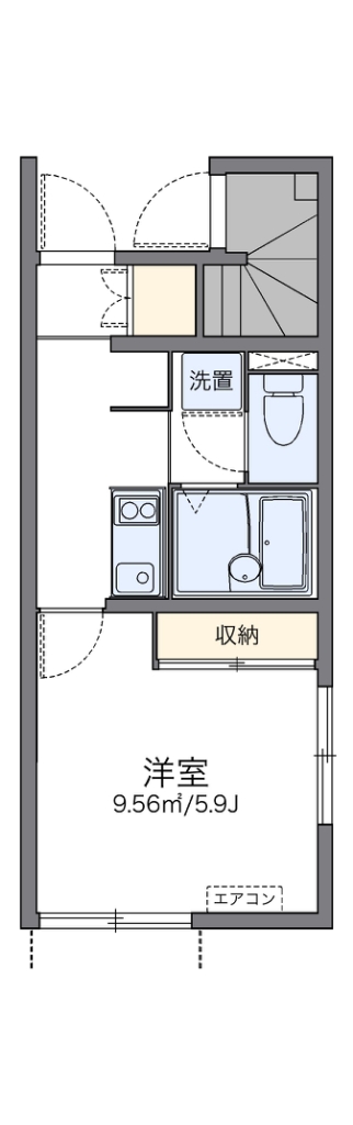 レオネクスト西蒲田 間取り図