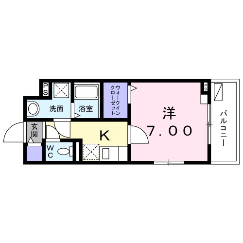 Ｆｅｅｊｕ田園調布 212号室 間取り