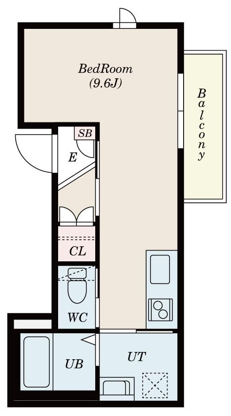 TALO新蒲田 間取り図