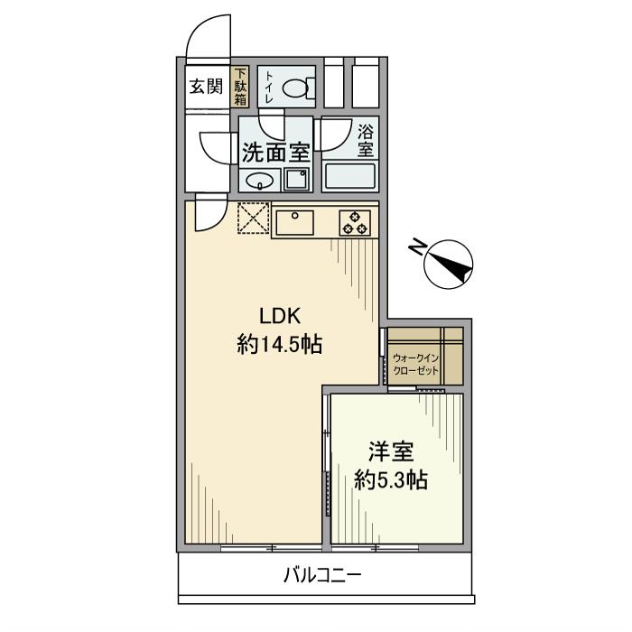 ＧＳハイム南馬込 間取り図