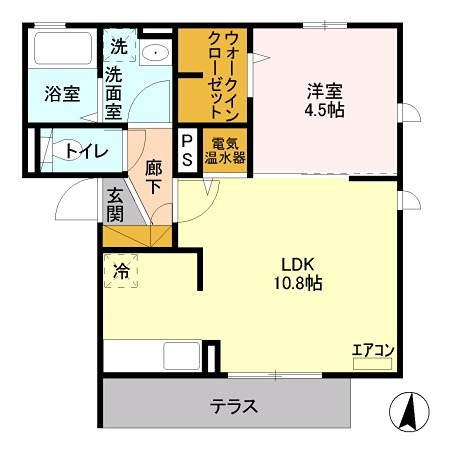 フェリーチェ久が原 間取り図