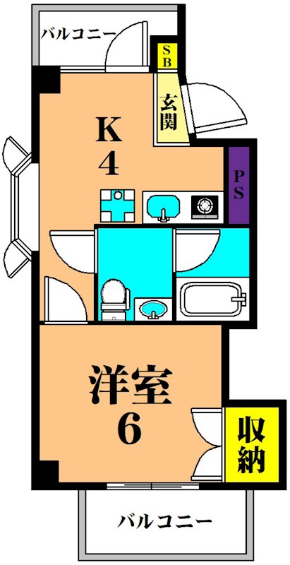 ALLURE大森西 間取り図