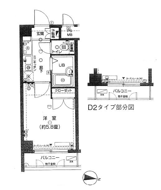 ロイヤルアメニティー南馬込 間取り図