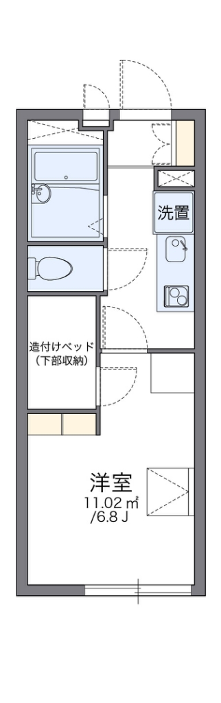 レオパレスグランアメニティ 間取り図