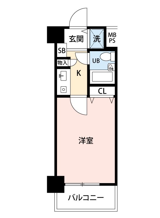 菱和パレス南大井 702号室 間取り