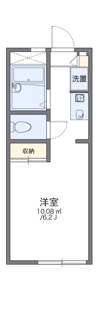 レオパレスエトワール田園調布 112号室 間取り