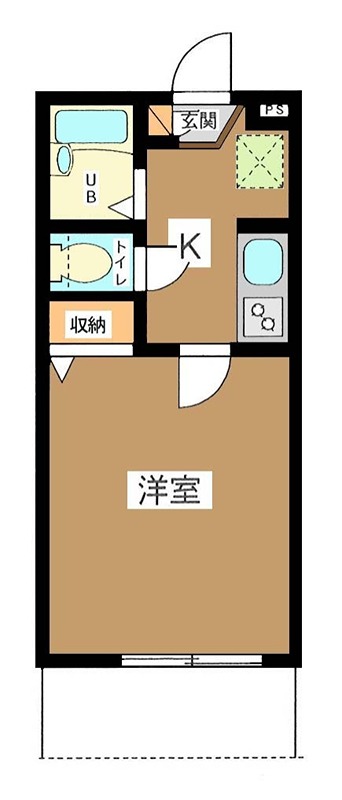 アップヒルズ西馬込 間取り図