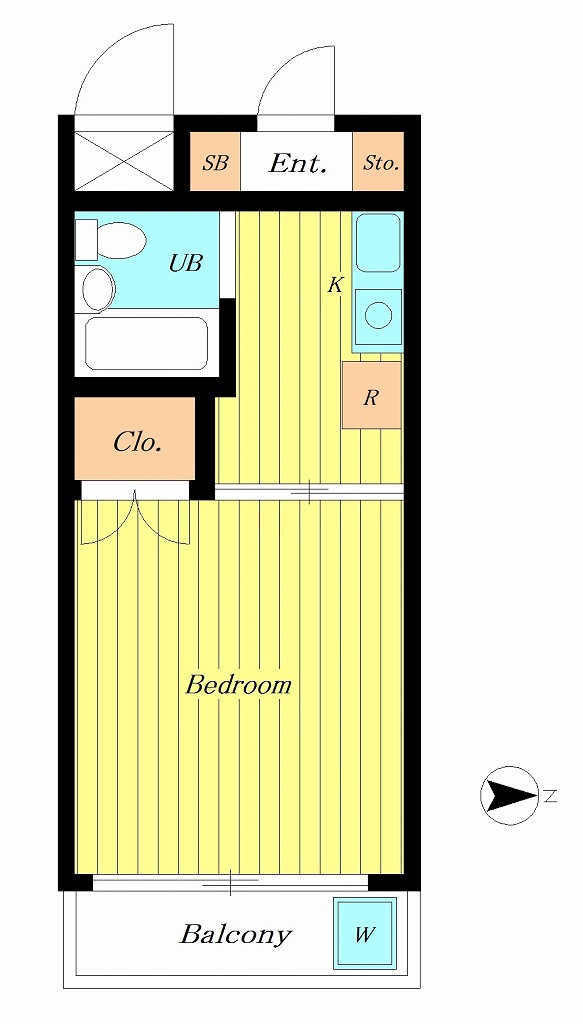 ｽﾃｰｼｮﾝﾌﾟﾗｻﾞ羽田 間取り図