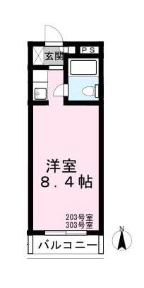 エレガンシティ池上 間取り図