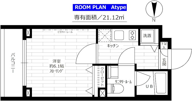 ステージファースト西大井一番館 間取り図