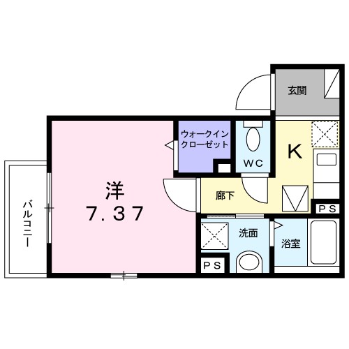 カーサ・ジーノ 間取り図