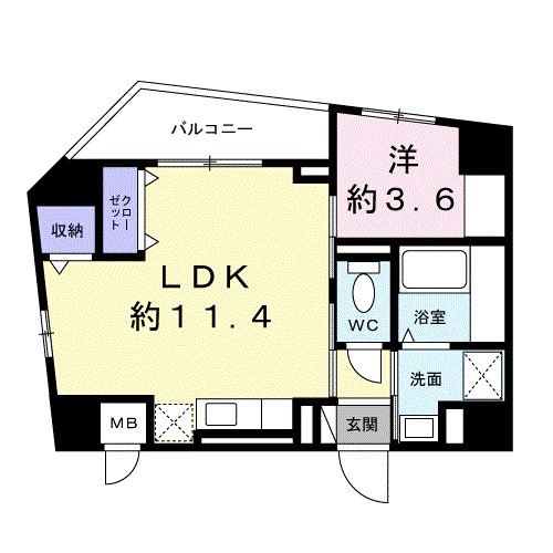 スリーピーラグーンⅡ 間取り図