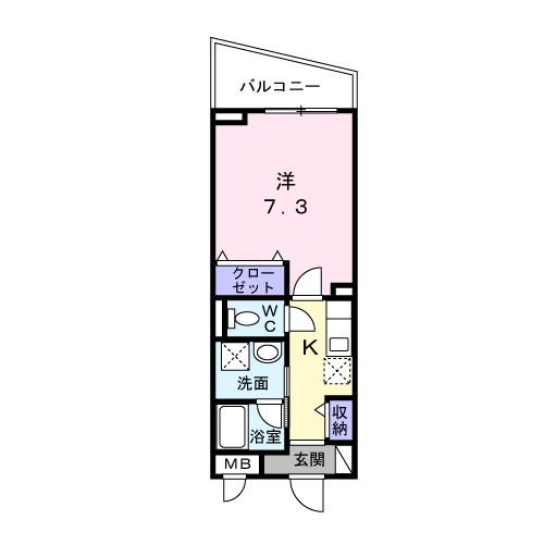 クレメントリバー 間取り図