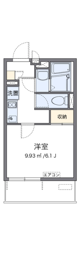 レオネクストティー　エム 102号室 間取り