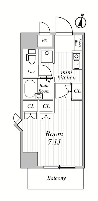 プレサーブ・K 間取り図