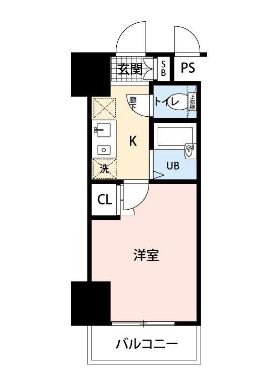 アクティブミレニアム中延 間取り図