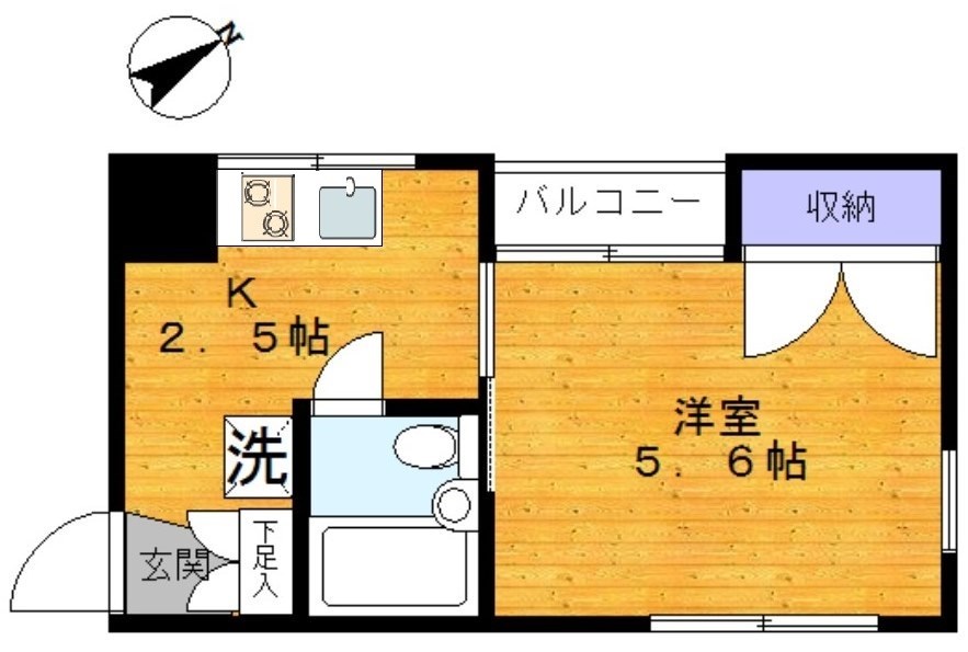 リベラルⅡ 間取り図