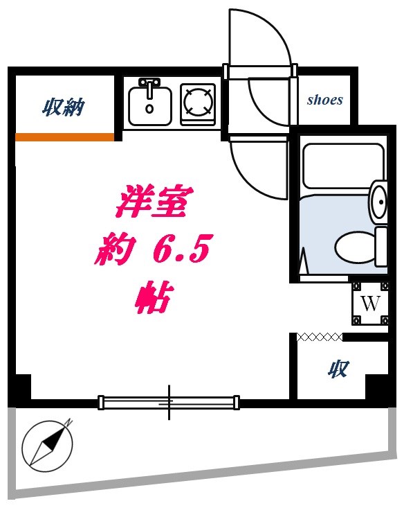 第３丸仙ハイツ 間取り図