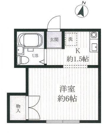 エルメート池上 間取り図