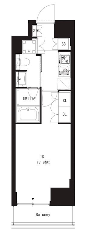 大森ウエスト 間取り図