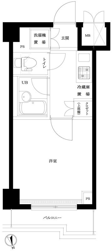 ルーブル大井町参番館 間取り図