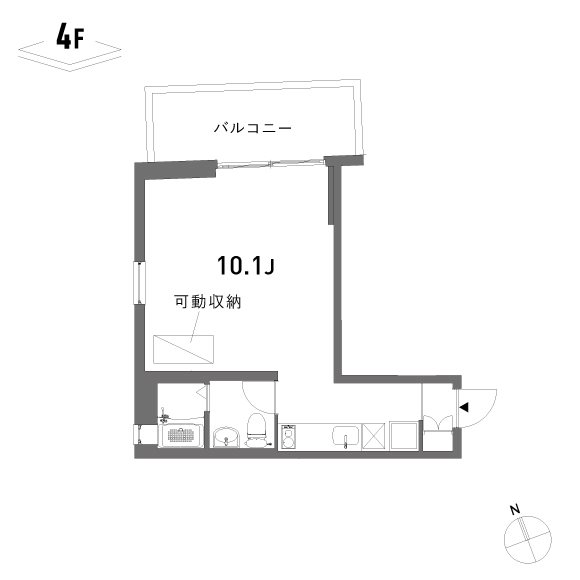 N bldg. 間取り図