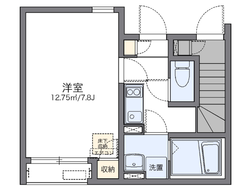 レオネクストルシエル 間取り図