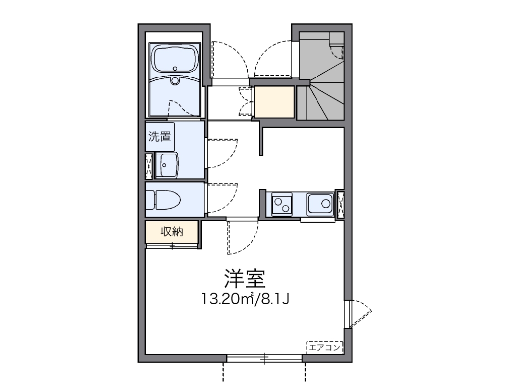 レオネクストエストレリータ 間取り図