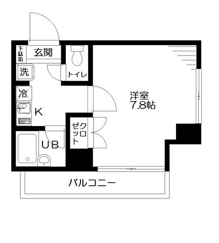 メゾンドジョワン 間取り図