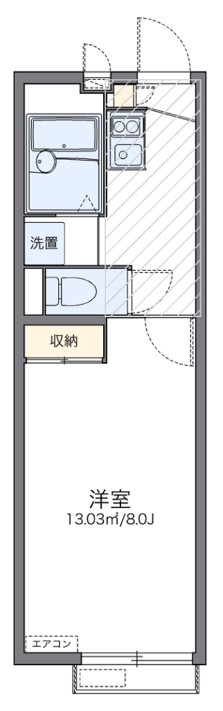 レオパレス南馬込ＥＴ 間取り図