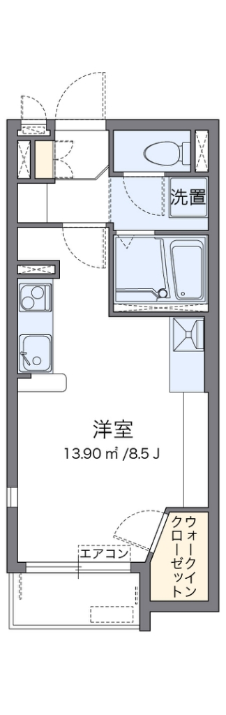 ミランダベルステージ 間取り図