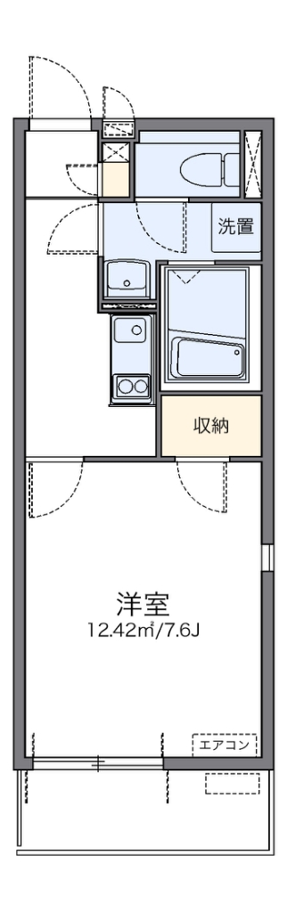 レオネクストサンハイム 間取り図