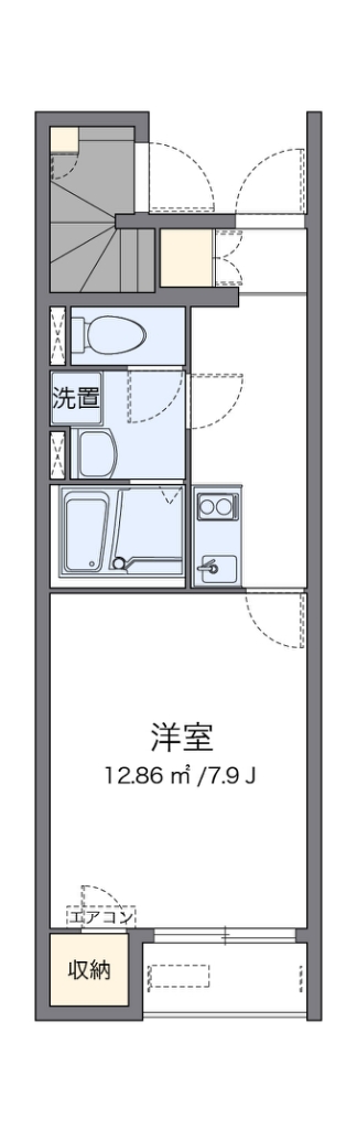 レオネクストコンフォールユウキ 間取り図