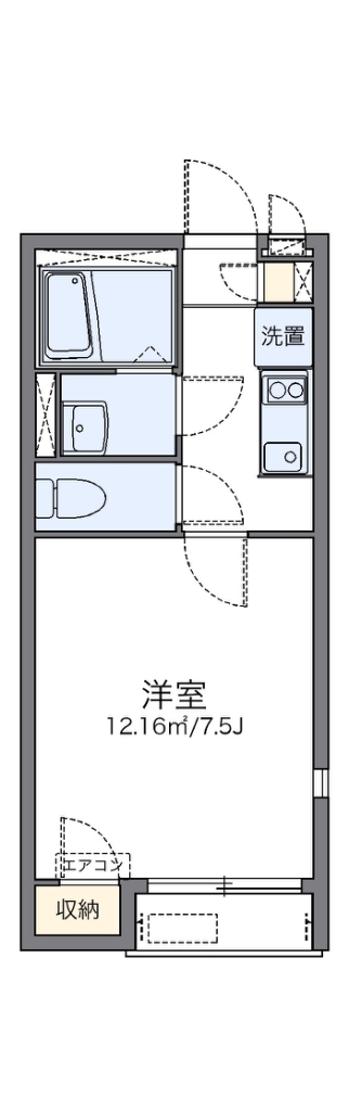 レオネクストサンフラワー 間取り図