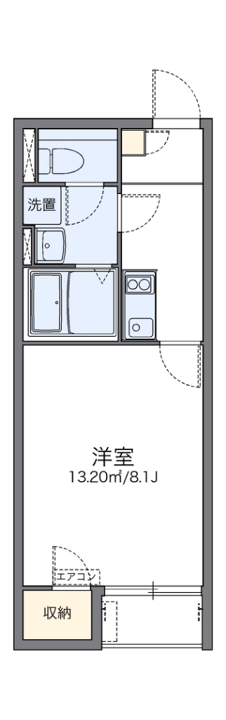 レオネクストエスポワール 間取り図