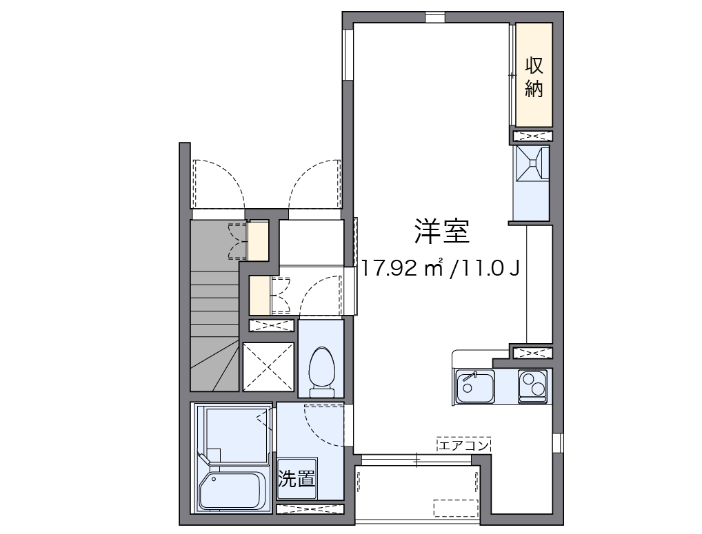 ミランダグリーンビレッジⅢ 間取り図