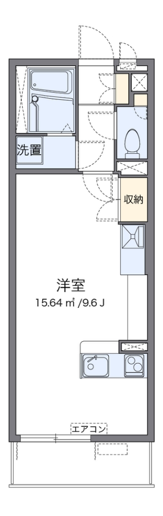 ミランダグラン　ルミエール 205号室 間取り