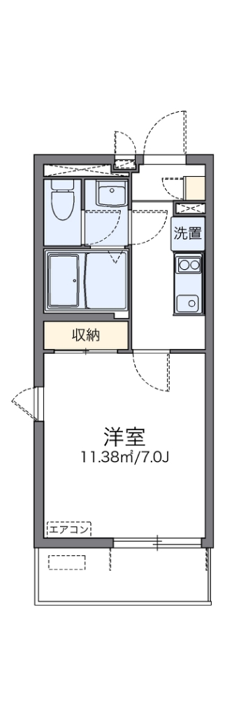 レオネクスト錦糸 間取り図