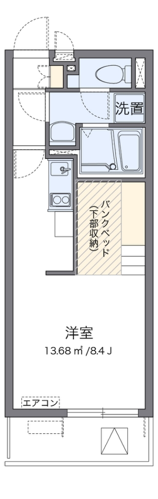 レオネクストマ　メゾン 間取り図