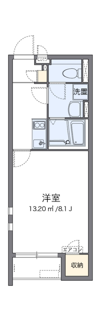 クレイノエトワールⅡ 間取り図