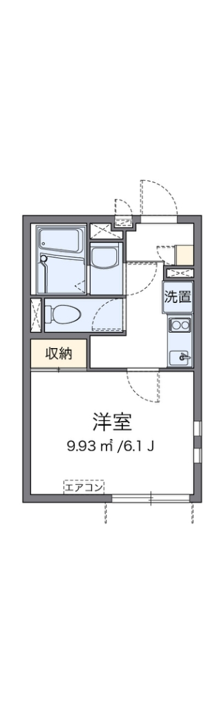 クレイノル　リアン 301号室 間取り