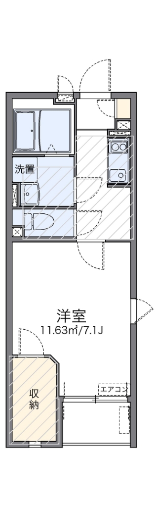 レオネクストセレーノ 間取り図