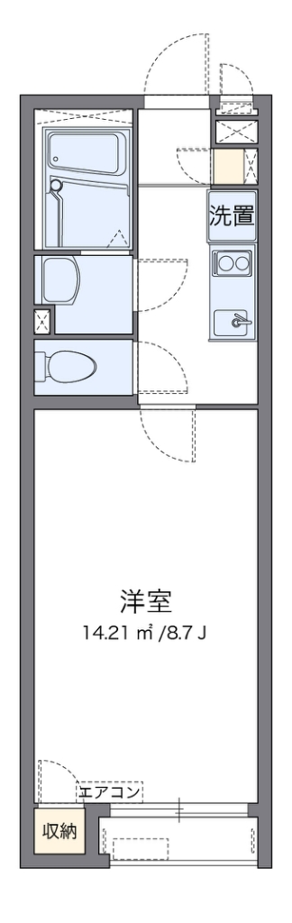 クレイノリジーナ 間取り図