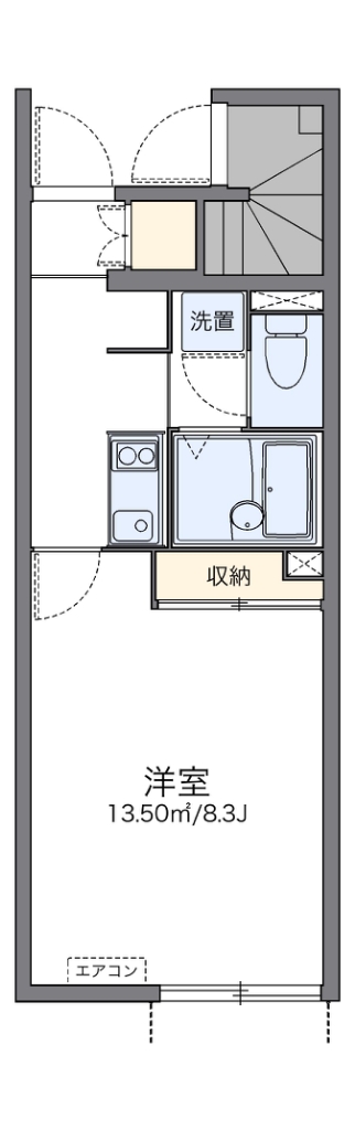 レオネクストフィエールⅡ 間取り図