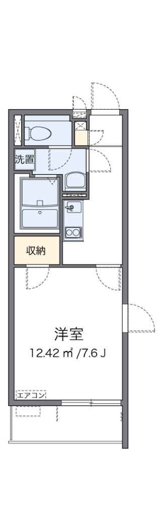 クレイノケルスランド 間取り図